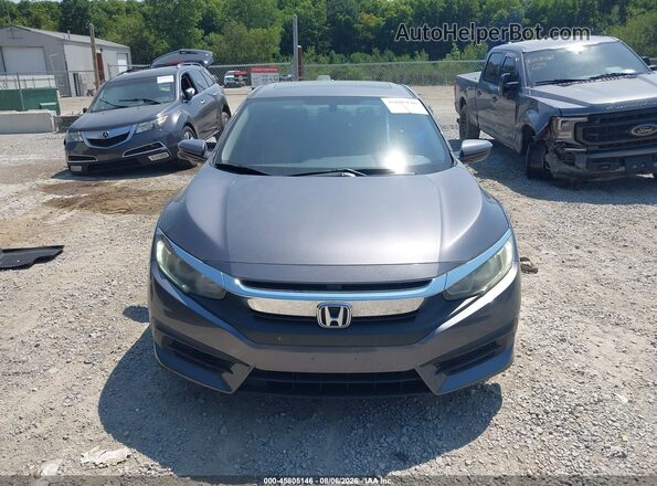 19XFC2F79GE014370 2016 HONDA CIVIC Gray ხელსაწყოთა პანელის ხედი
