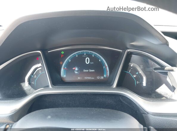 19XFC2F79GE014370 2016 HONDA CIVIC Gray უკანა სავარძლების ხედი