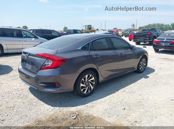 19XFC2F79GE014370 2016 HONDA CIVIC Gray უკანა მარჯვენა