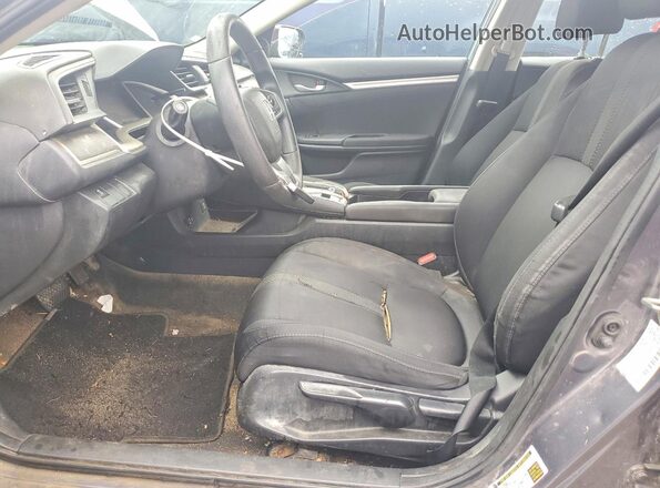 19XFC2F79GE035266 2016 HONDA CIVIC Серый Вид салона спереди