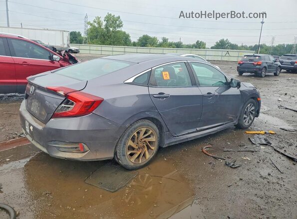 19XFC2F79GE035266 2016 HONDA CIVIC Серый Задняя правая четверть