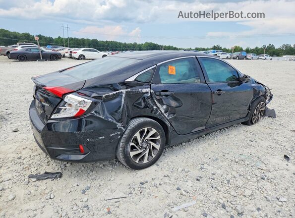 19XFC2F79GE044355 2016 HONDA CIVIC Black Tył prawy