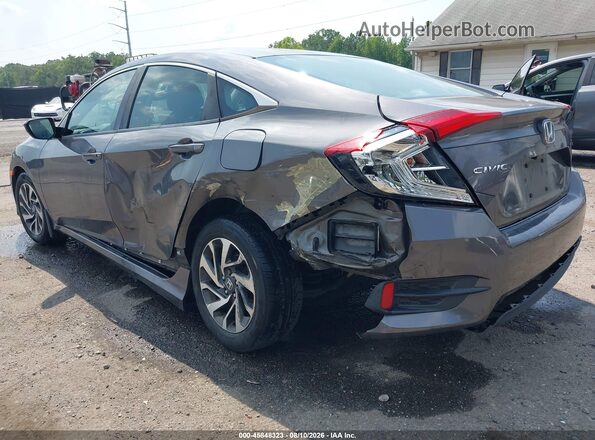 19XFC2F79GE216769 2016 HONDA CIVIC Gray Вид спереду