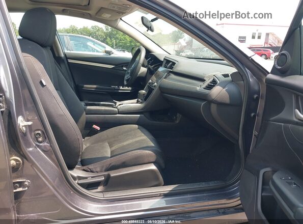 19XFC2F79GE216769 2016 HONDA CIVIC Gray Вид салону спереду