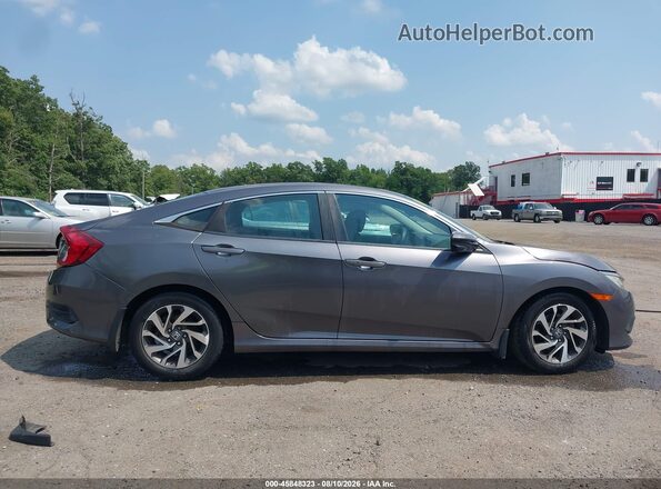 19XFC2F79GE216769 2016 HONDA CIVIC Gray Вид задньої частини салону