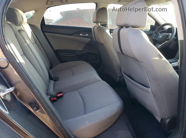 19XFC2F79HE020266 2017 HONDA CIVIC Gray Հետևի նստատեղերի տեսք