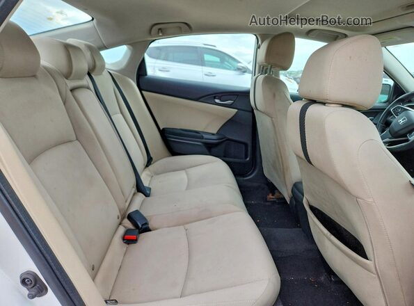 19XFC2F79HE034054 2017 HONDA CIVIC White Rear seats view