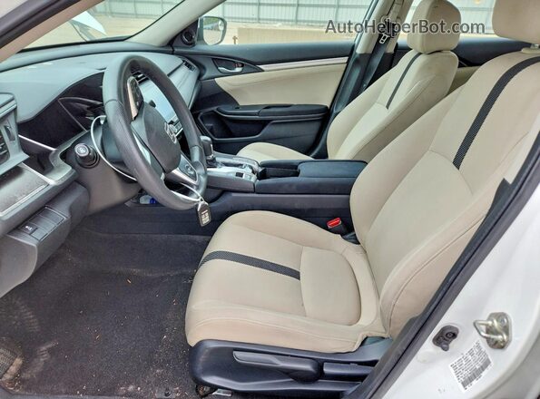 19XFC2F79HE034054 2017 HONDA CIVIC White Front interior view