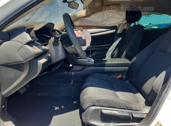 19XFC2F79HE061318 2017 HONDA CIVIC White Widok wnętrza z przodu