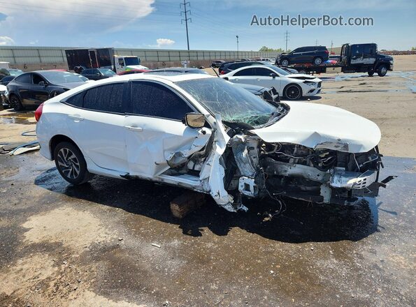 19XFC2F79HE061318 2017 HONDA CIVIC White Przód prawy
