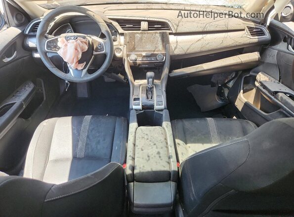 19XFC2F79HE061318 2017 HONDA CIVIC White Widok deski rozdzielczej