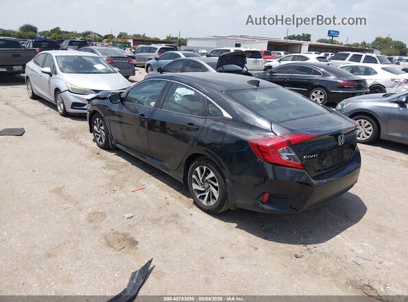 19XFC2F79HE073274 2017 HONDA CIVIC Black Задня ліва чверть