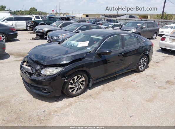 19XFC2F79HE073274 2017 HONDA CIVIC Black Передня ліва чверть