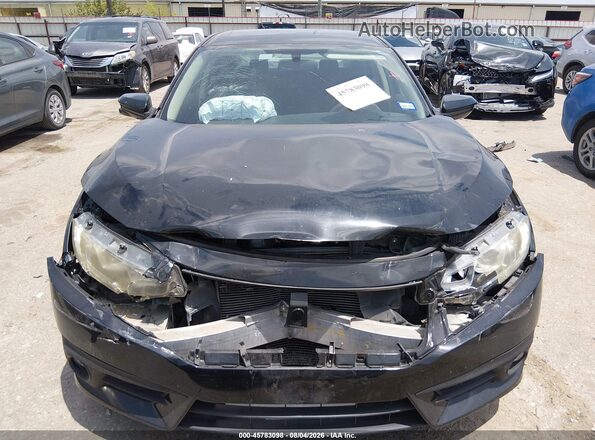 19XFC2F79HE073274 2017 HONDA CIVIC Black Вид щитка приладів