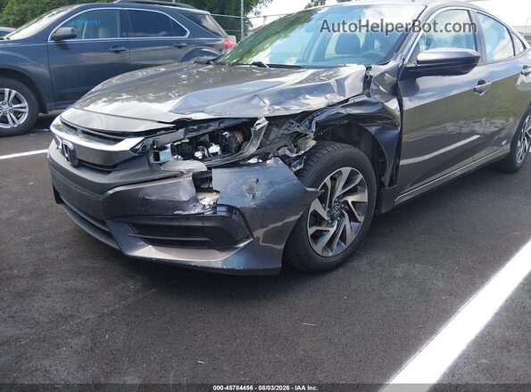 19XFC2F79HE218541 2017 HONDA CIVIC Gray Front view