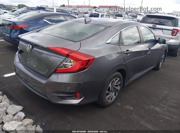 19XFC2F79HE218541 2017 HONDA CIVIC Gray Rear right