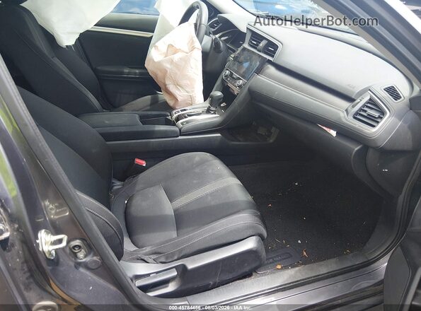 19XFC2F79HE218541 2017 HONDA CIVIC Gray Front interior view