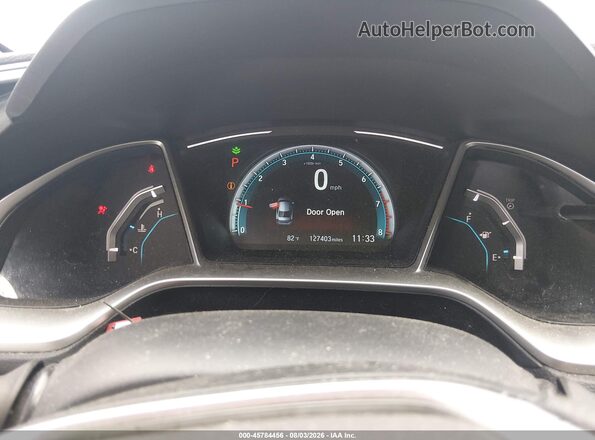 19XFC2F79HE218541 2017 HONDA CIVIC Gray Rear seats view