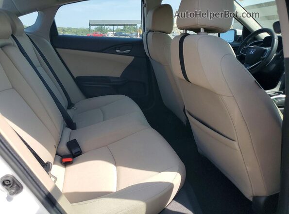 19XFC2F7XGE224847 2016 HONDA CIVIC White Widok tylnych siedzeń