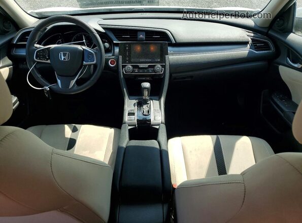 19XFC2F7XGE224847 2016 HONDA CIVIC White Widok deski rozdzielczej