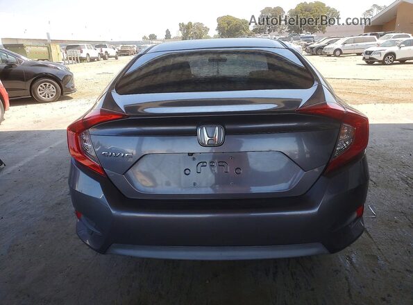 19XFC2F7XGE229725 2016 HONDA CIVIC Gray Vista trasera