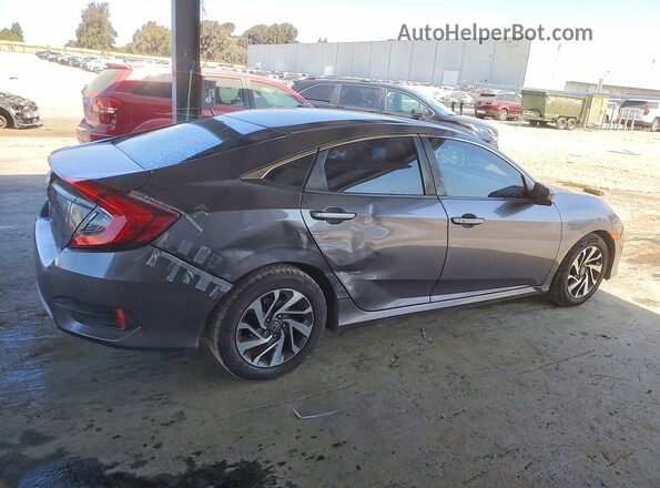 19XFC2F7XGE229725 2016 HONDA CIVIC Gray Trasero derecho