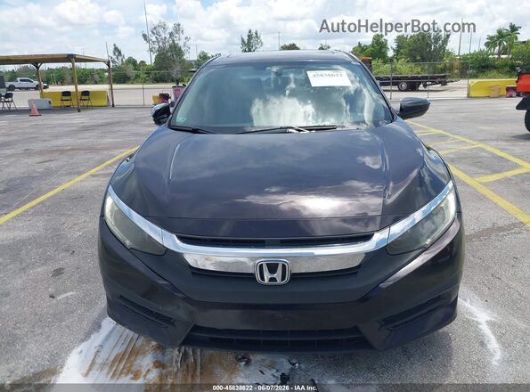 19XFC2F7XGE234469 2016 HONDA CIVIC Black Front view