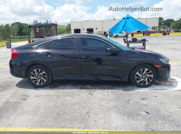 19XFC2F7XGE234469 2016 HONDA CIVIC Black Rear interior view