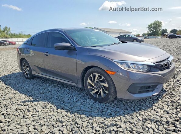19XFC2F7XHE082517 2017 HONDA CIVIC Серый Передняя правая четверть
