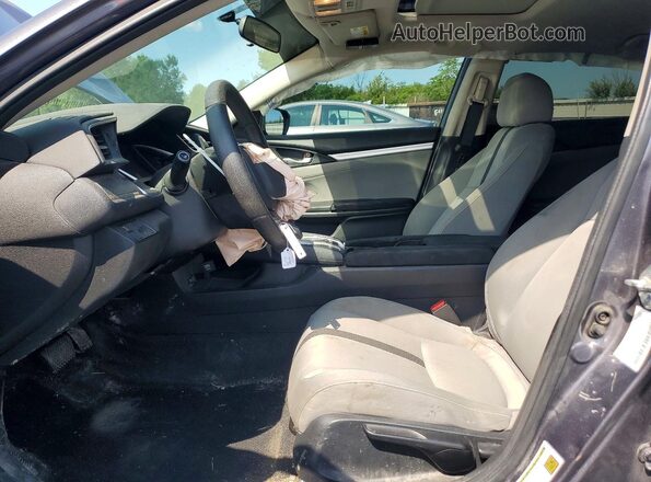 19XFC2F7XHE082517 2017 HONDA CIVIC Серый Вид салона спереди