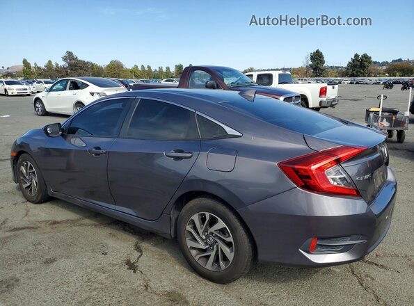 19XFC2F7XHE206267 2017 HONDA CIVIC Gray Rear left
