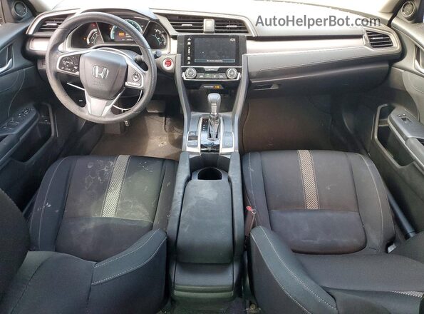 19XFC2F7XHE206267 2017 HONDA CIVIC Gray Dashboard view