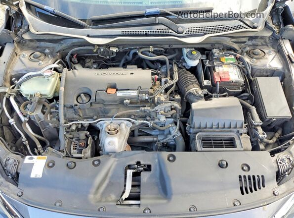 19XFC2F7XHE206267 2017 HONDA CIVIC Gray Rear interior view