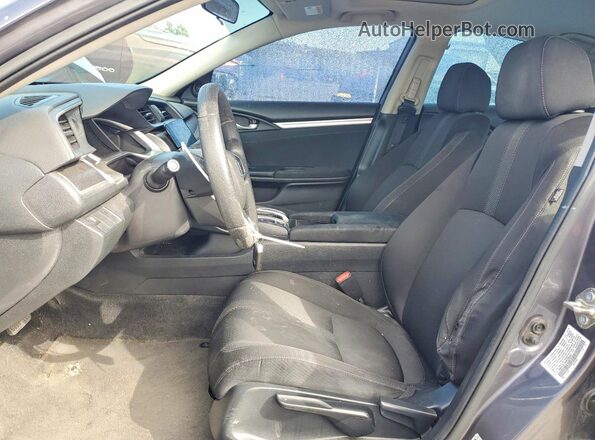 19XFC2F7XHE206267 2017 HONDA CIVIC Gray Front interior view