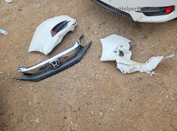 19XFC2F7XJE032898 2018 HONDA CIVIC White ძრავის განყოფილების ხედი
