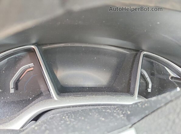 19XFC2F7XJE032898 2018 HONDA CIVIC White ხელსაწყოთა პანელის ხედი