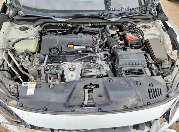 19XFC2F7XJE032898 2018 HONDA CIVIC White უკანა სალონის ხედი
