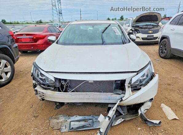 19XFC2F7XJE032898 2018 HONDA CIVIC White წინა ხედი