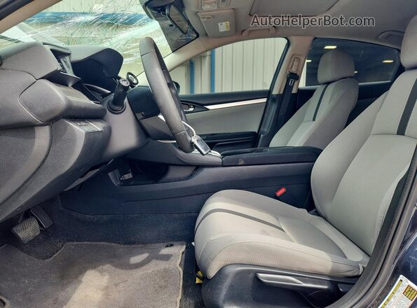 19XFC2F80JE042901 2018 HONDA CIVIC Charcoal Widok wnętrza z przodu