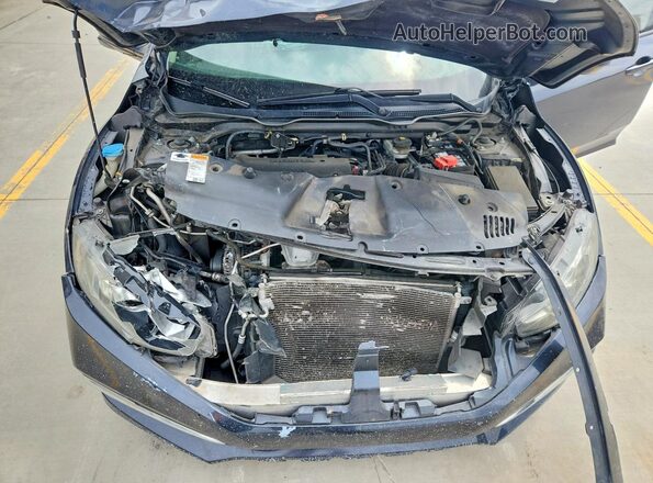 19XFC2F80JE042901 2018 HONDA CIVIC Charcoal Widok wnętrza z tyłu