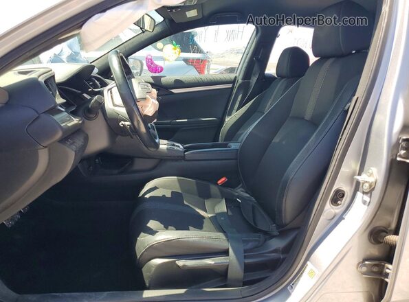 19XFC2F80KE044813 2019 HONDA CIVIC Silver Widok wnętrza z przodu
