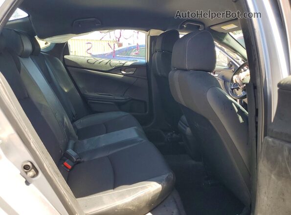 19XFC2F80KE044813 2019 HONDA CIVIC Silver Widok tylnych siedzeń