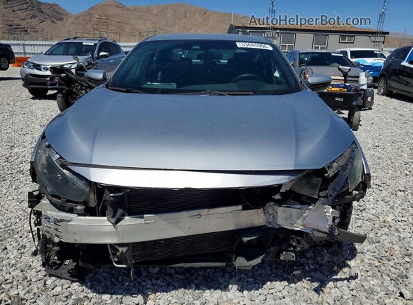19XFC2F80KE044813 2019 HONDA CIVIC Silver Widok z przodu