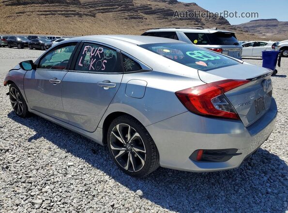 19XFC2F80KE044813 2019 HONDA CIVIC Silver Tył lewy