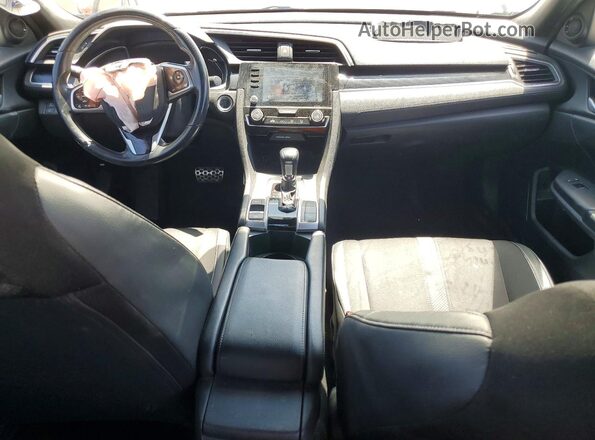 19XFC2F80KE044813 2019 HONDA CIVIC Silver Widok deski rozdzielczej
