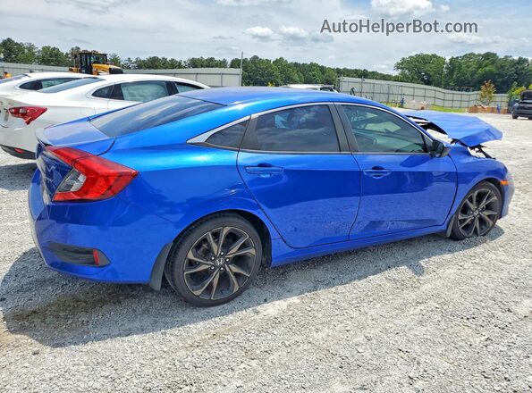 19XFC2F80LE014129 2020 HONDA CIVIC Синий Задняя правая четверть