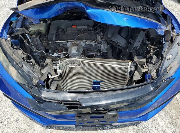 19XFC2F80LE014129 2020 HONDA CIVIC Синий Вид задней части салона