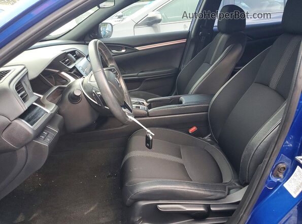 19XFC2F80LE014129 2020 HONDA CIVIC Синий Вид салона спереди
