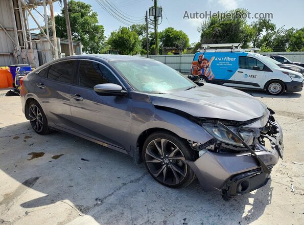 19XFC2F80LE022330 2020 HONDA CIVIC Gray Передня права чверть