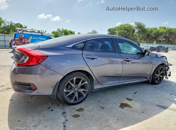 19XFC2F80LE022330 2020 HONDA CIVIC Gray Задня права чверть